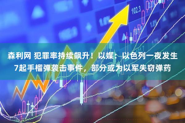 森利网 犯罪率持续飙升!以媒:以色列一夜发生7起手榴弹袭击事件,部分或为以军失窃弹药